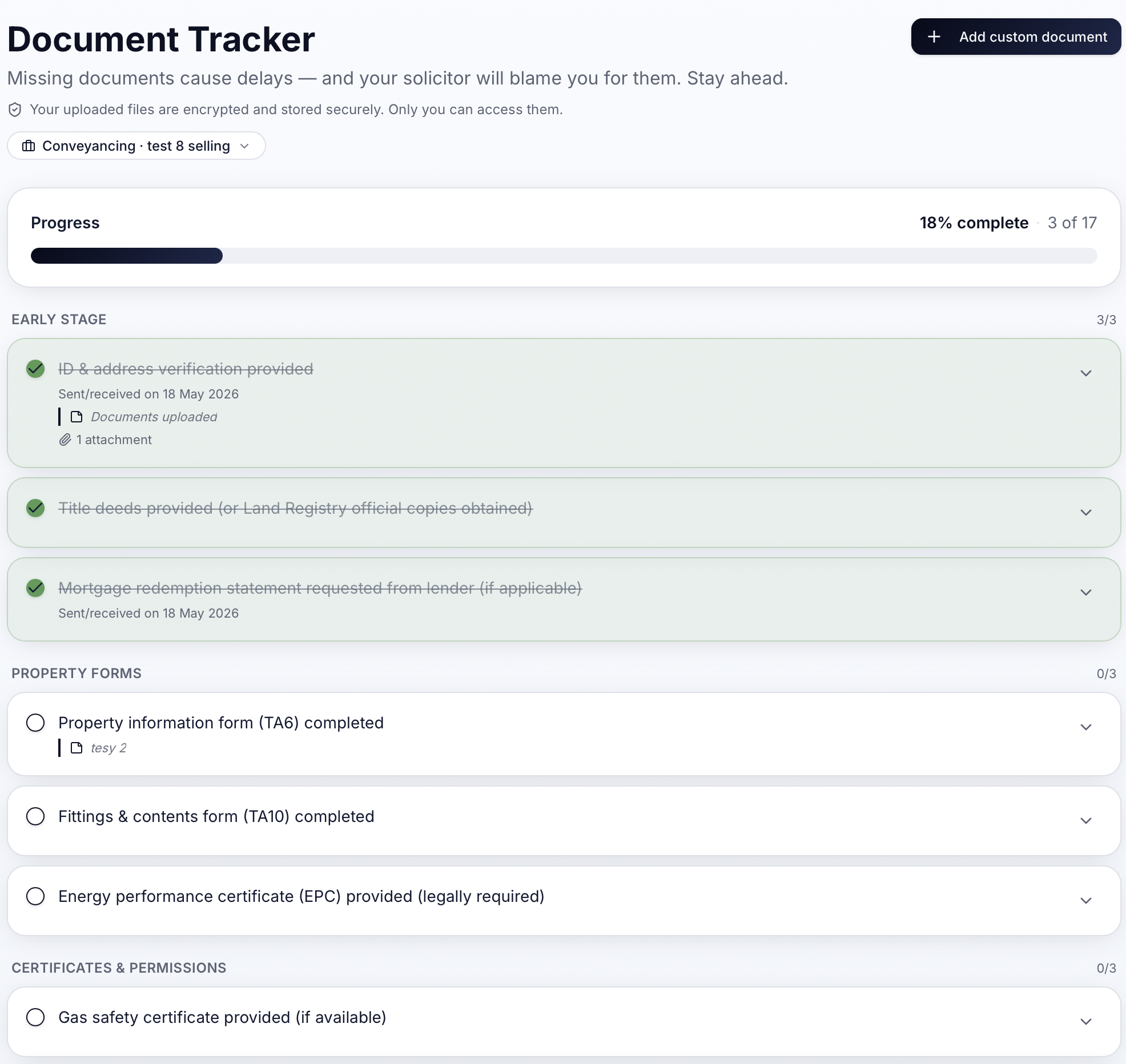 Document Tracker